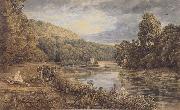 George Barret Jun Cliveden Woods (mk47) oil painting picture wholesale